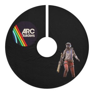 Arc Raiders Christmas tree skirt