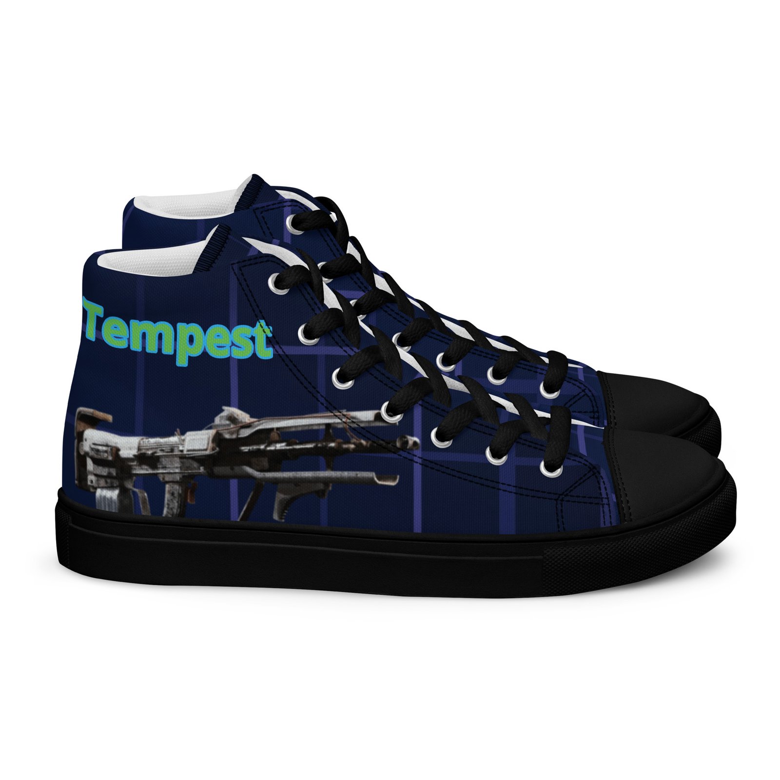 Arc Raiders Tempest Men’s high top canvas shoes - Image 7