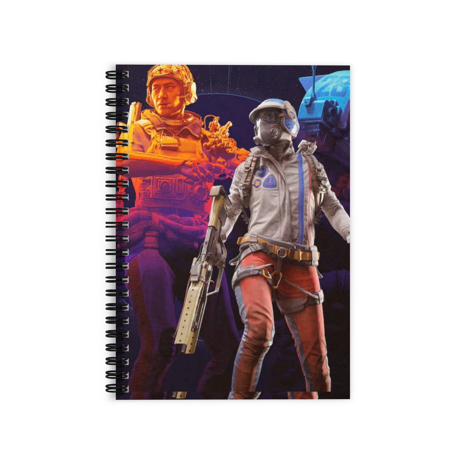 Arc Raiders Ruled Line Spiral Notebook