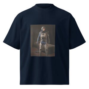 Arc Raiders Unisex organic oversized high neck t-shirt